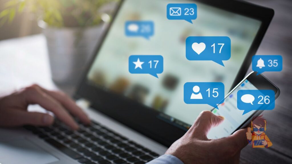 A screenshot of iMaxDigital's Social Planner showing automated scheduling and campaign analytics.