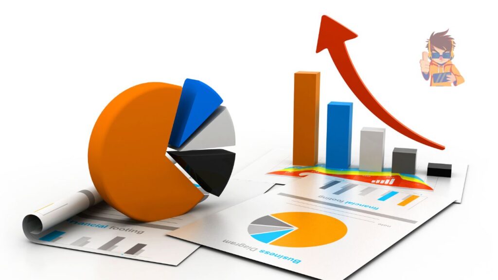 Chart showing key metrics for assessing sales funnel performance.