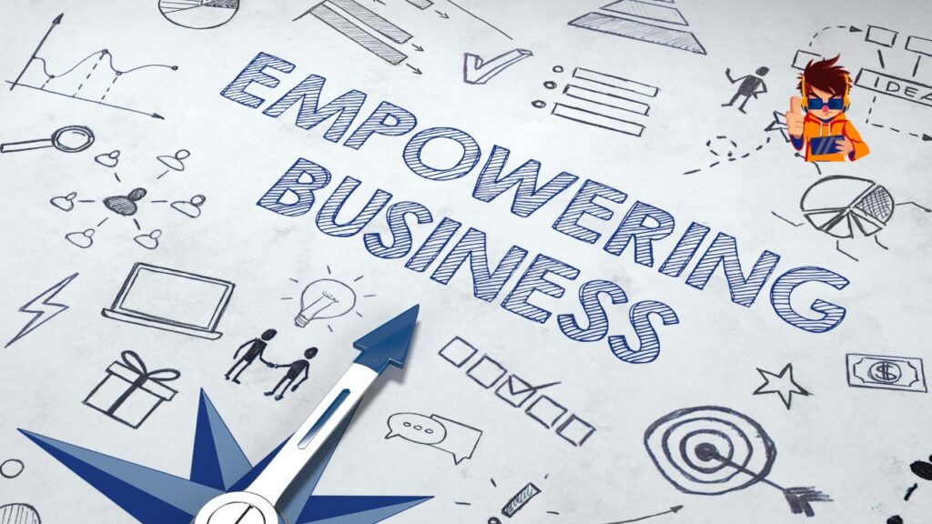Image of a diverse group of business owners working on digital solutions provided by iMaxDigital.