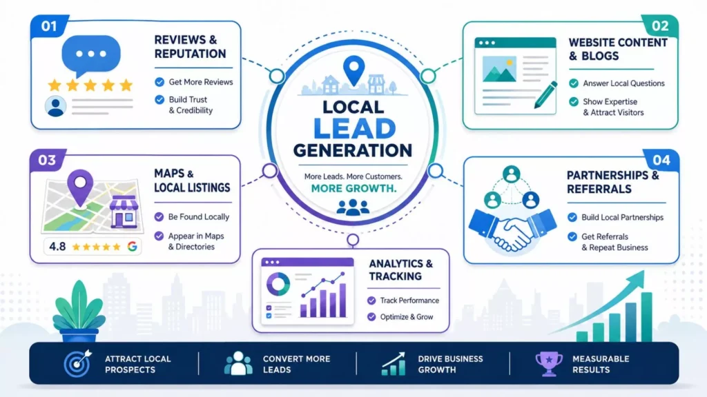 Checklist of local lead generation ideas