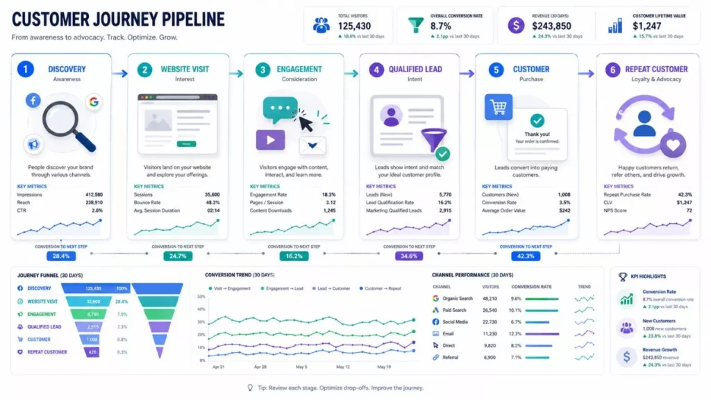 Digital marketing channels for a small business